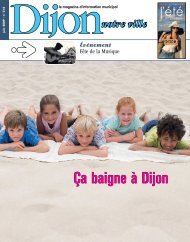 Ça baigne à Dijon - Ville de Dijon