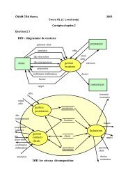 diagramme de contexte facturation gestion prestataires ... - Loria