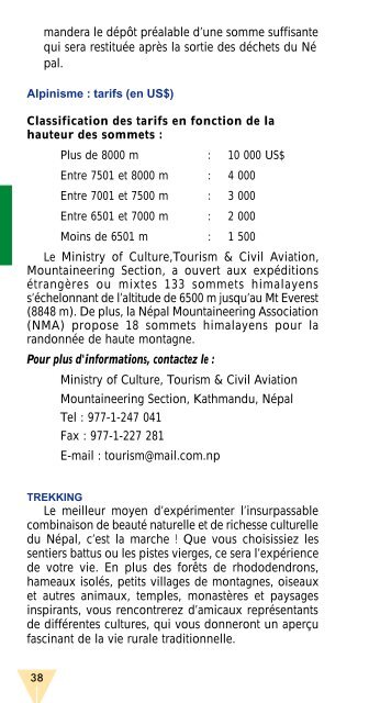 French Guidebook 1 - Nepal