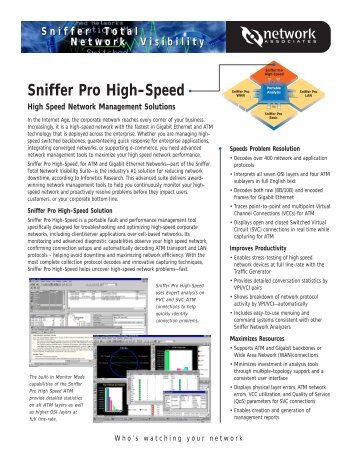 Sniffer Pro High-Speed
