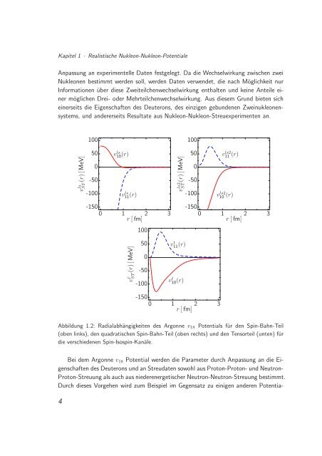 Kernstruktur mit effektiven Dreiteilchenpotentialen - Technische ...