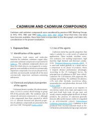 cadmium and cadmium compounds - IARC Monographs on the ...