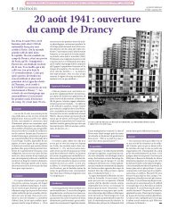 20 août 1941 : ouverture du camp de Drancy - fndirp