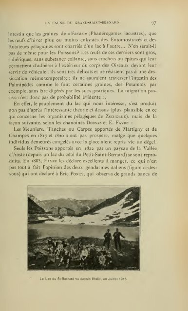 En voici des archives - Société Zoologique de Genève