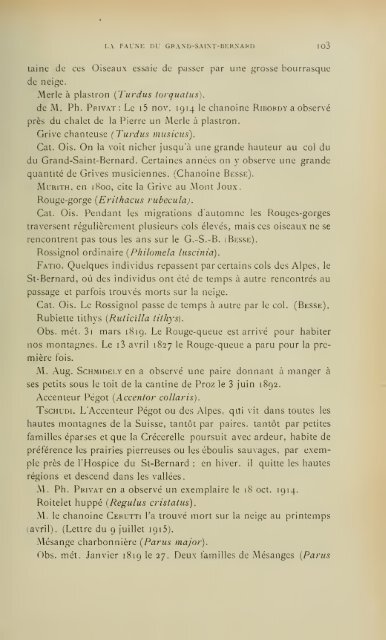 En voici des archives - Société Zoologique de Genève