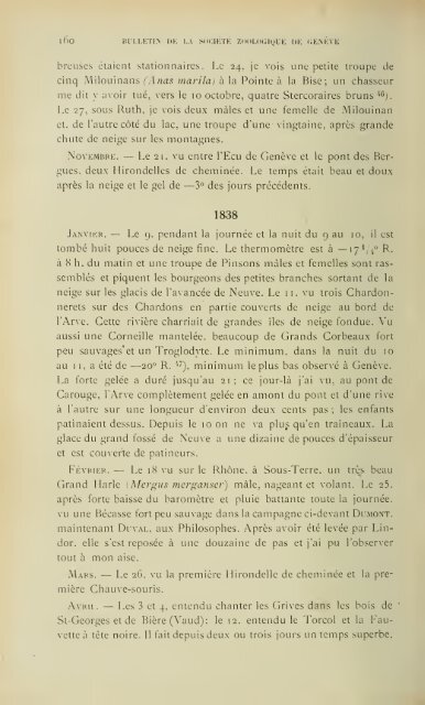 En voici des archives - Société Zoologique de Genève