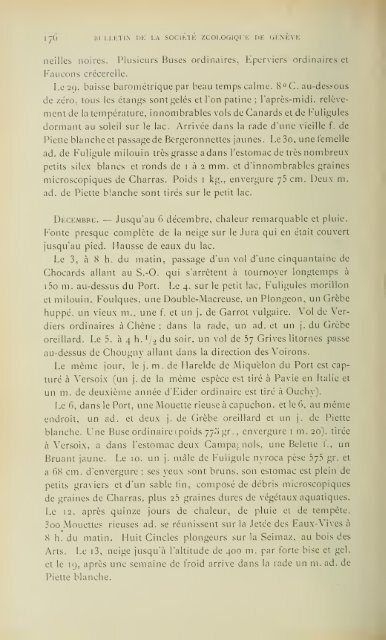 En voici des archives - Société Zoologique de Genève