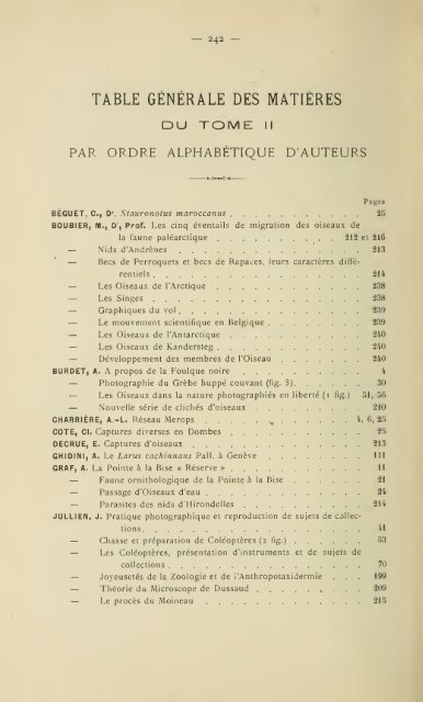 En voici des archives - Société Zoologique de Genève