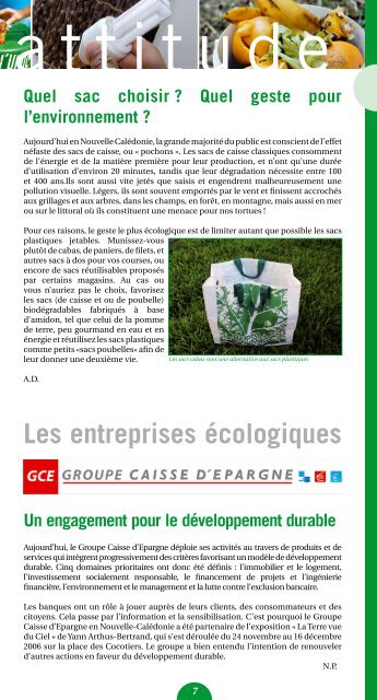 Le caillou vert n°7 - WWF France