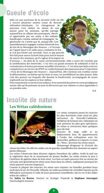 Le caillou vert n°7 - WWF France