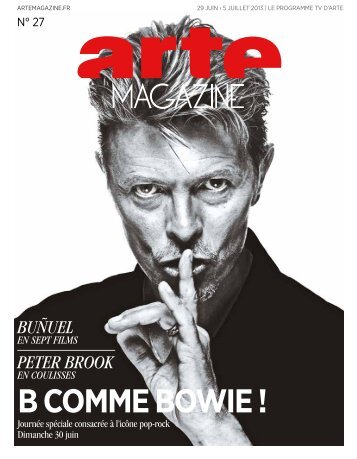 journÉe sPÉciale B comme Bowie - Source - Arte