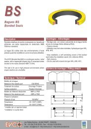  88 - Joint torique en polyuréthane Dynathan® Polyurethane  - Evco