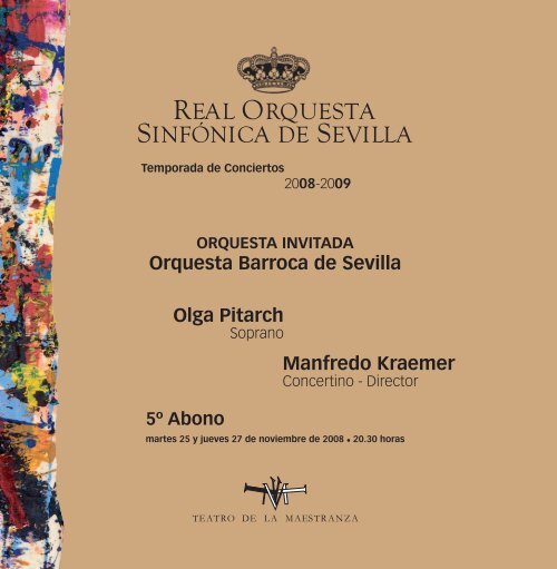 05 abono 0809 - Real Orquesta Sinfónica de Sevilla