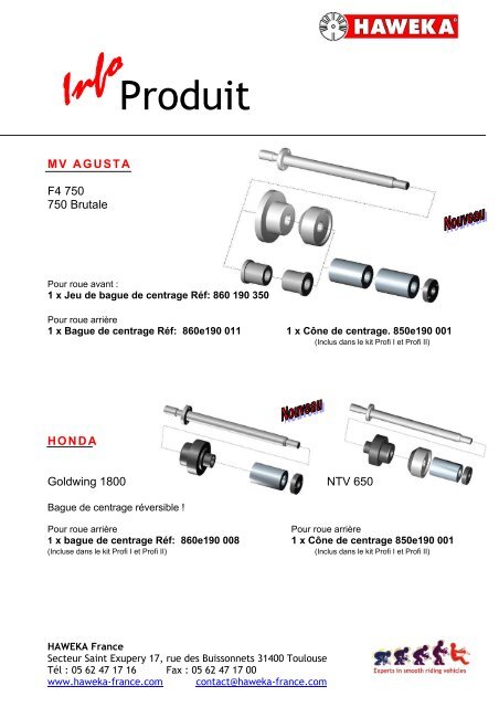 Centrage des roues MOTO ProBike - Equipac.fr