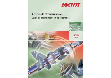 Arbres de Transmission - Loctite