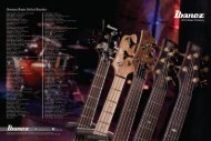 Ibanez Bass Artist Roster