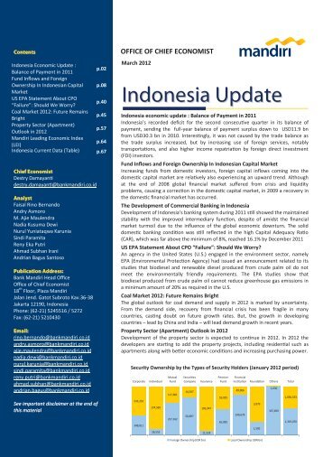 Indonesia Update - Bank Mandiri