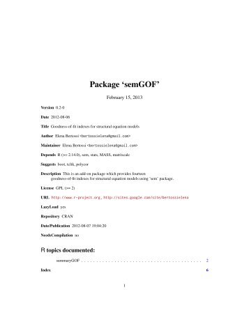 Package 'semGOF'