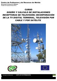 diseño y cálculo de instalaciones receptoras de televisión