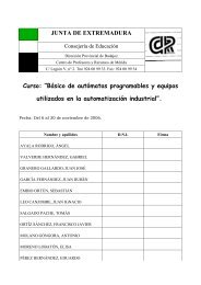 lista de admitidos a básico de autómatas ... - CPR de Mérida