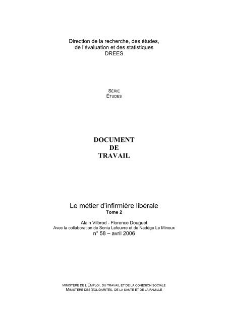 La sécurité et la santé au travail des infirmières libérales