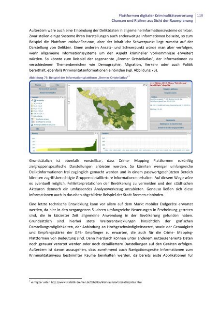 Plattformen digitaler Kriminalitätsverortung - cpe - Universität ...