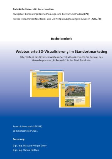 Bachelorarbeit zum Downloaden - cpe - Universität Kaiserslautern