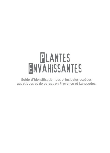 Plantes Envahissantes - Conseil Général du Var