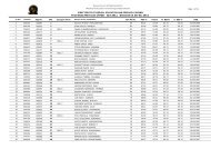 Final State Merit List of PGD - CET 2011 Declared on 26/02 ... - DMER