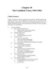 Chapter 30 The Confident Years, 1953-1964