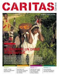 n°469: Se nourrir, un droit vital bafoué - Caritas Genève