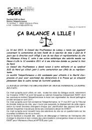 Victoire pour la liberté d'expression à TP - Sud PTT