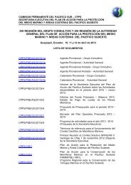 COMISION PERMANENTE DEL PACIFICO SUR – CPPS