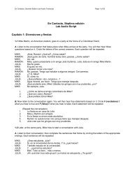 En Contacto, Séptima edición Lab Audio Script Capítulo 1 - Stthomas