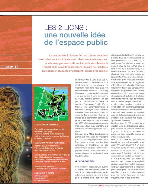 Quartier des 2 Lions réinventer la ville - Les 2 Lions