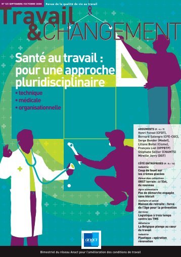 Santé au travail : pour une approche pluridisciplinaire - FACT