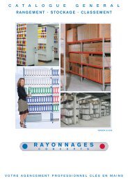 Rayonnage, stockage, rangement - Abemus