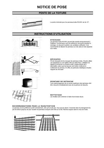 Monterrey : Notice de pose - qualitoit