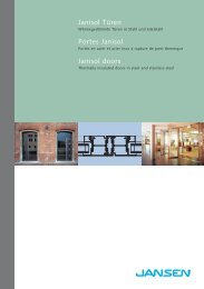Catalogue de commande portes Janisol - gilbert