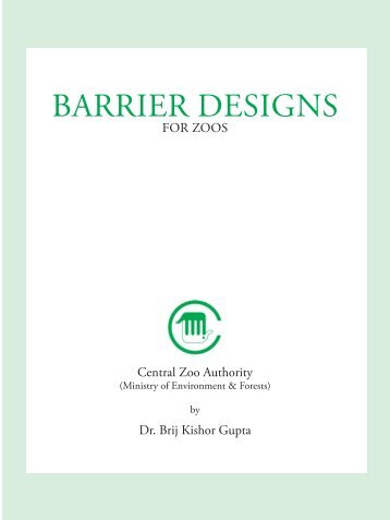 Barrier Designs for Zoos - ZooLex Zoo Design Organization