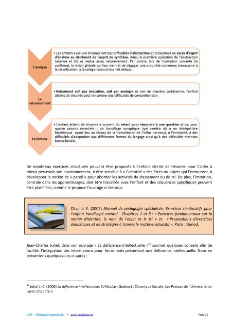 Trisomie: Quelques ressources pour le Cyle 1 (PDF ... - HEP Vaud