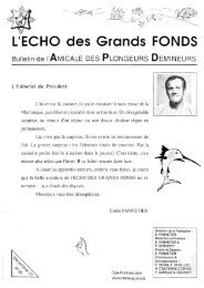 L'ECHO des Grands FONDS - Amicale-Plongeurs-Demineurs.fr