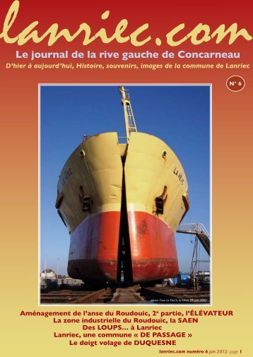 Le journal de la rive gauche de Concarneau - Lanriec.com