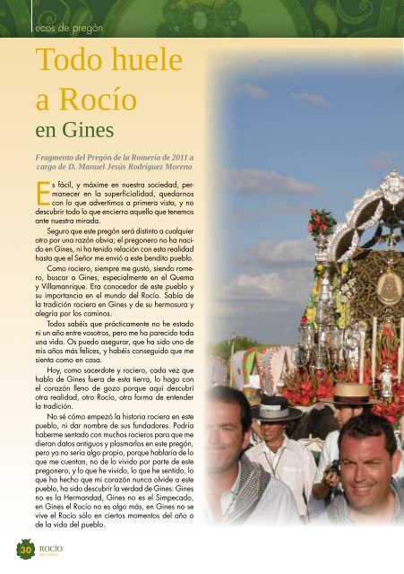 ROCÍO - Hermandad del Rocío de Gines