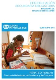 Descargar Manual para el profesor - Aldeas Infantiles SOS