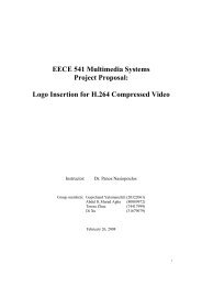 EECE 541 Multimedia Systems Project Proposal: Logo ... - Courses