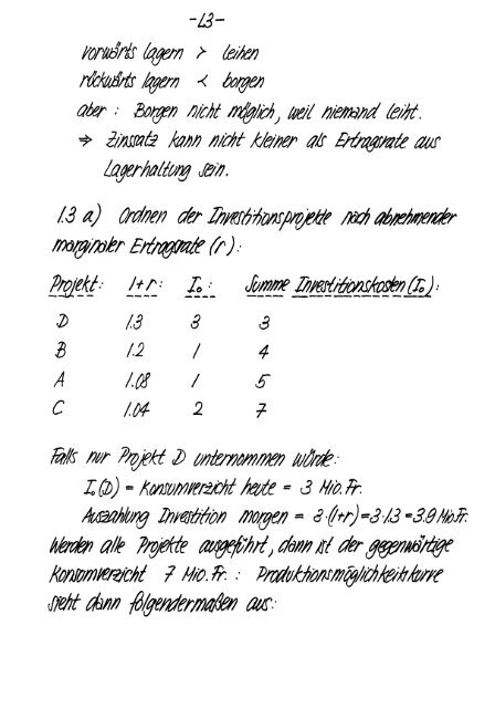 Finanzmarktanalyse I