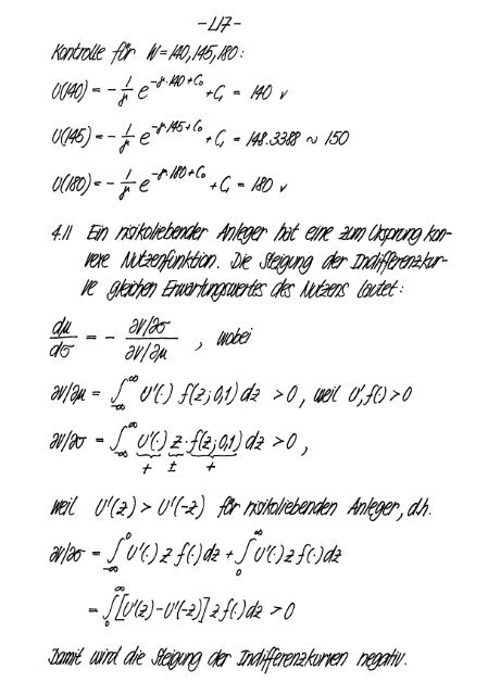 Finanzmarktanalyse I