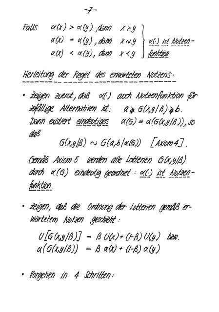 Finanzmarktanalyse I