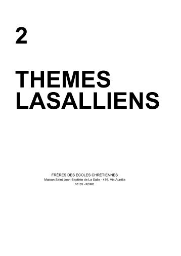 FRÈRES DES ECOLES CHRÉTIENNES